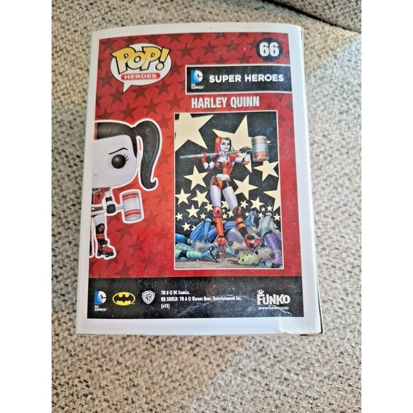 Funko Pop DC Super Heroes - Harley Quinn - Hot Topic #121 AND #66 #53 #509 (4) - Picture 8 of 13